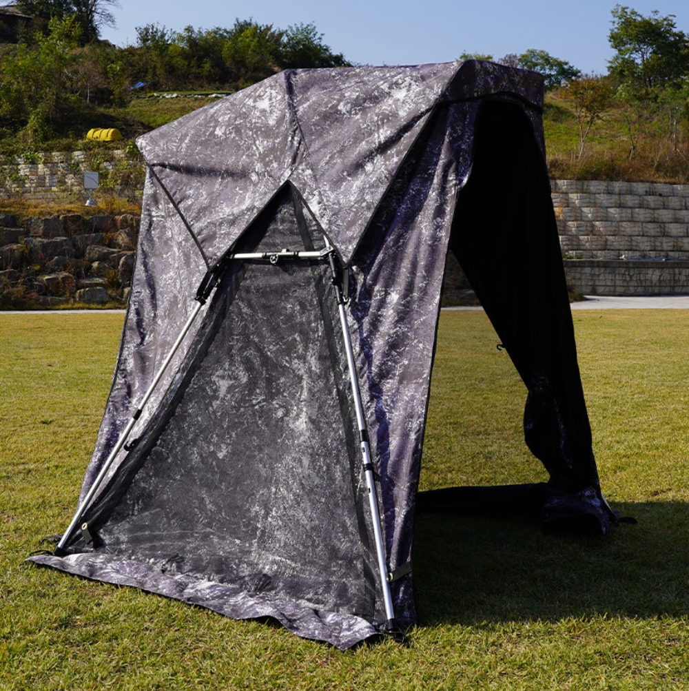 라프 방공호 자립 낚시텐트